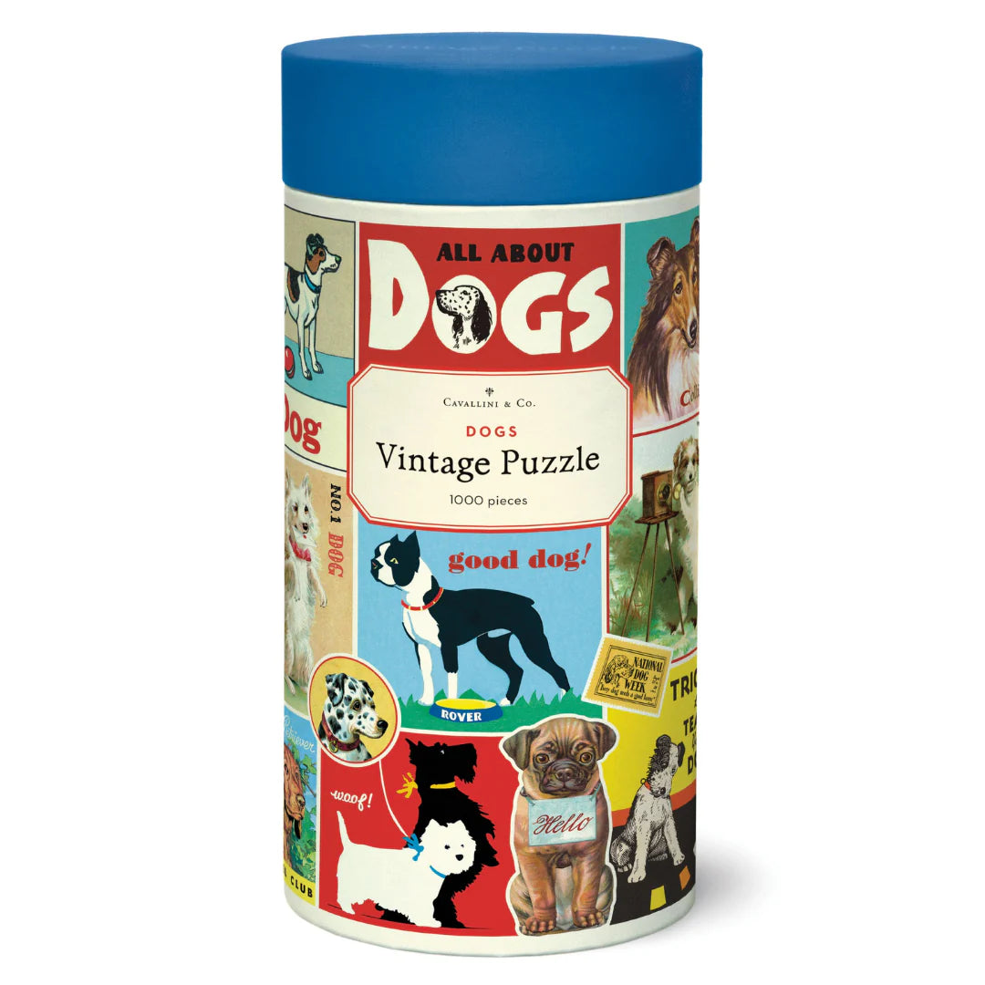 Vintage puzzle, Dogs (1000 pcs)