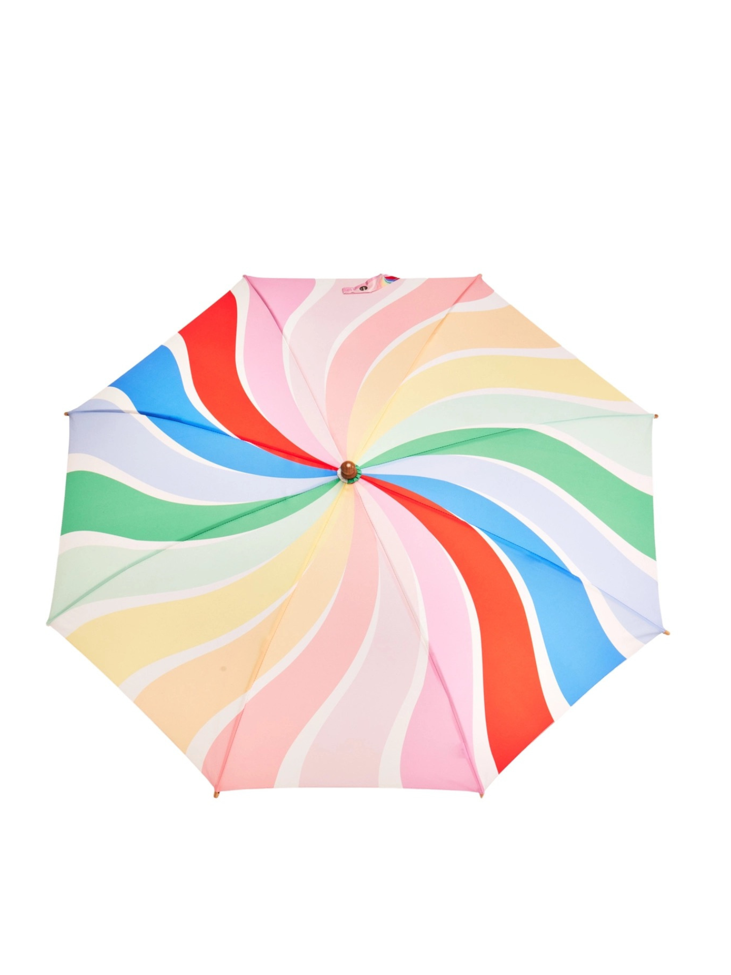 Children Duck Umbrella, Rainbow stripes - Meri Meri collab