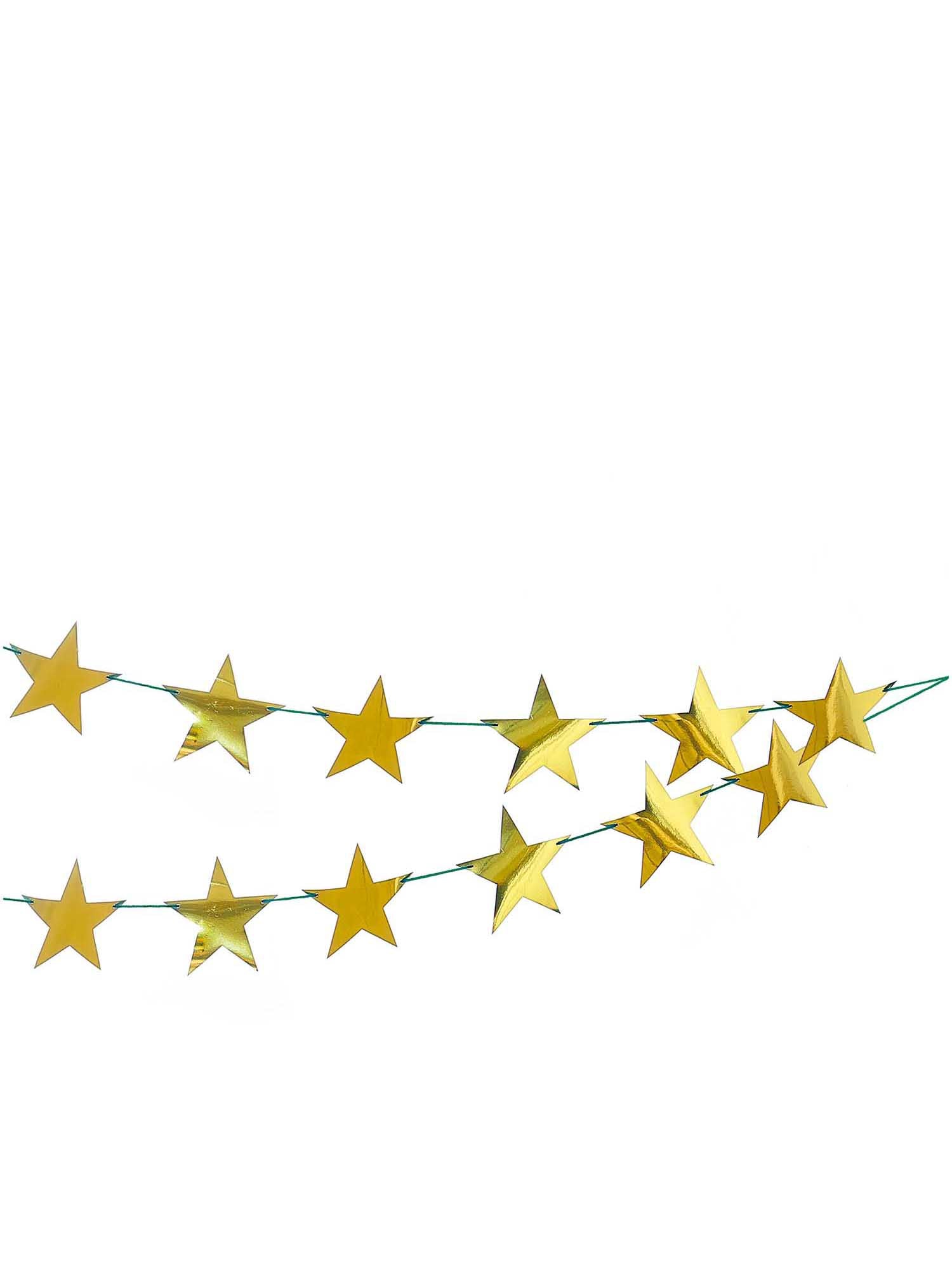 Garland stars, gold