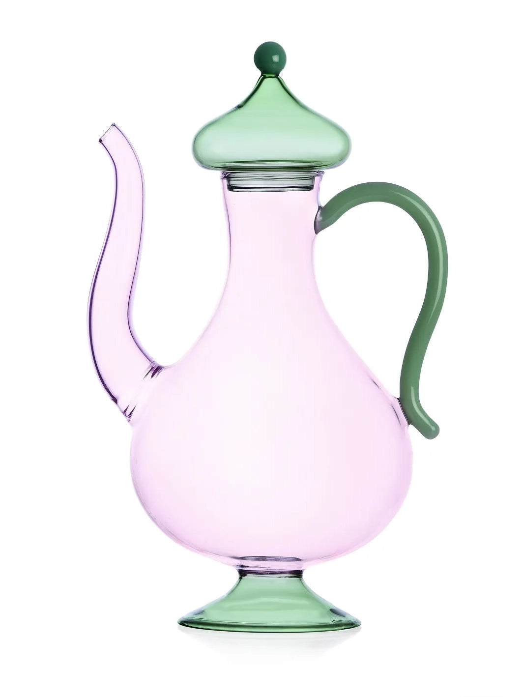 Pink glass coffee pot, Sogni d’Oriente collection