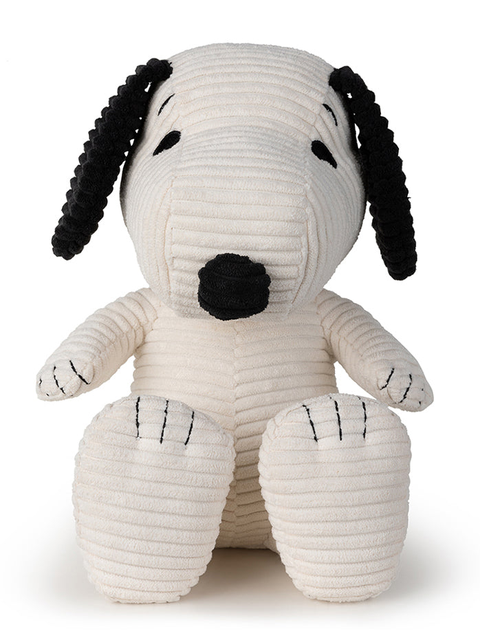 Snoopy ECO Corduroy Cream in giftbox (27cm)