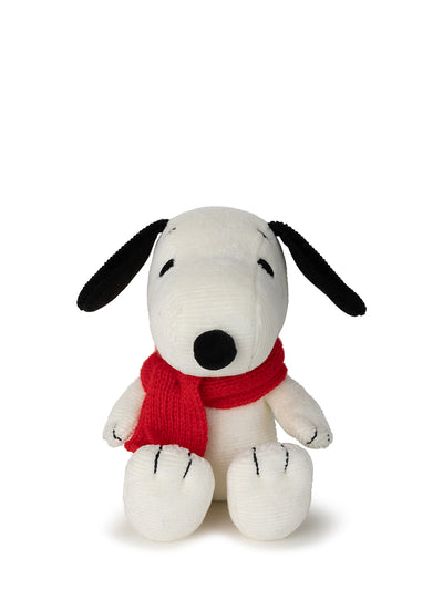 Snoopy with scarf soft toy (17 cm)