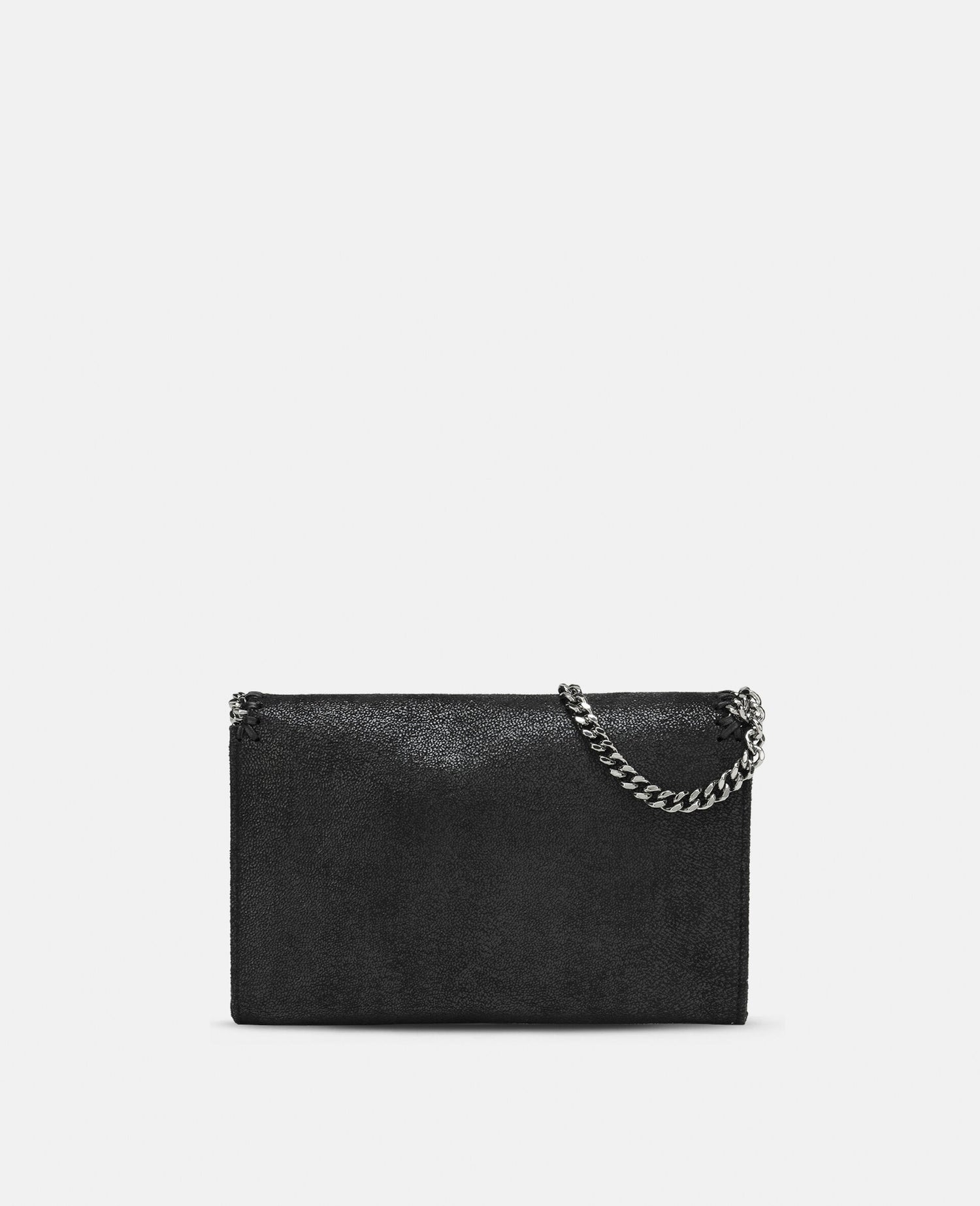 STELLA MCARTNEY: Mini Crossbody Eco Shaggy Deer, black