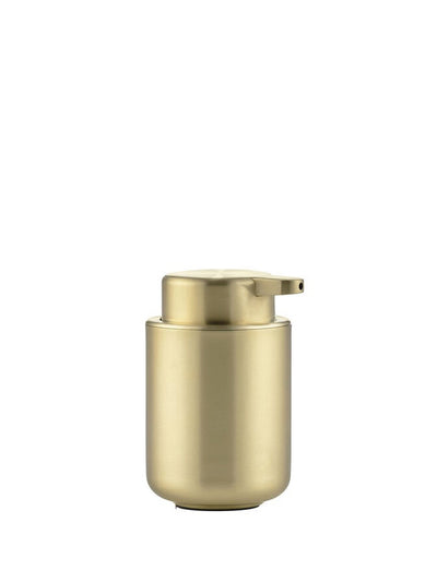Ume soap dispenser, brass finish