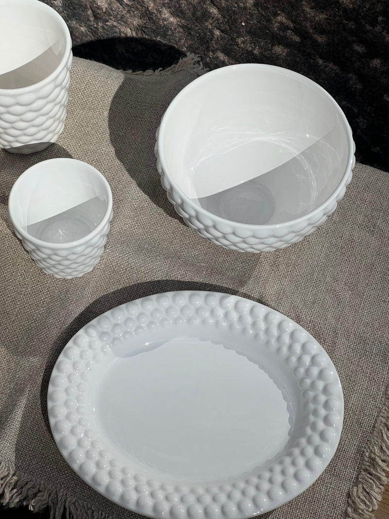 Bubbles espresso cup, white (10cl)