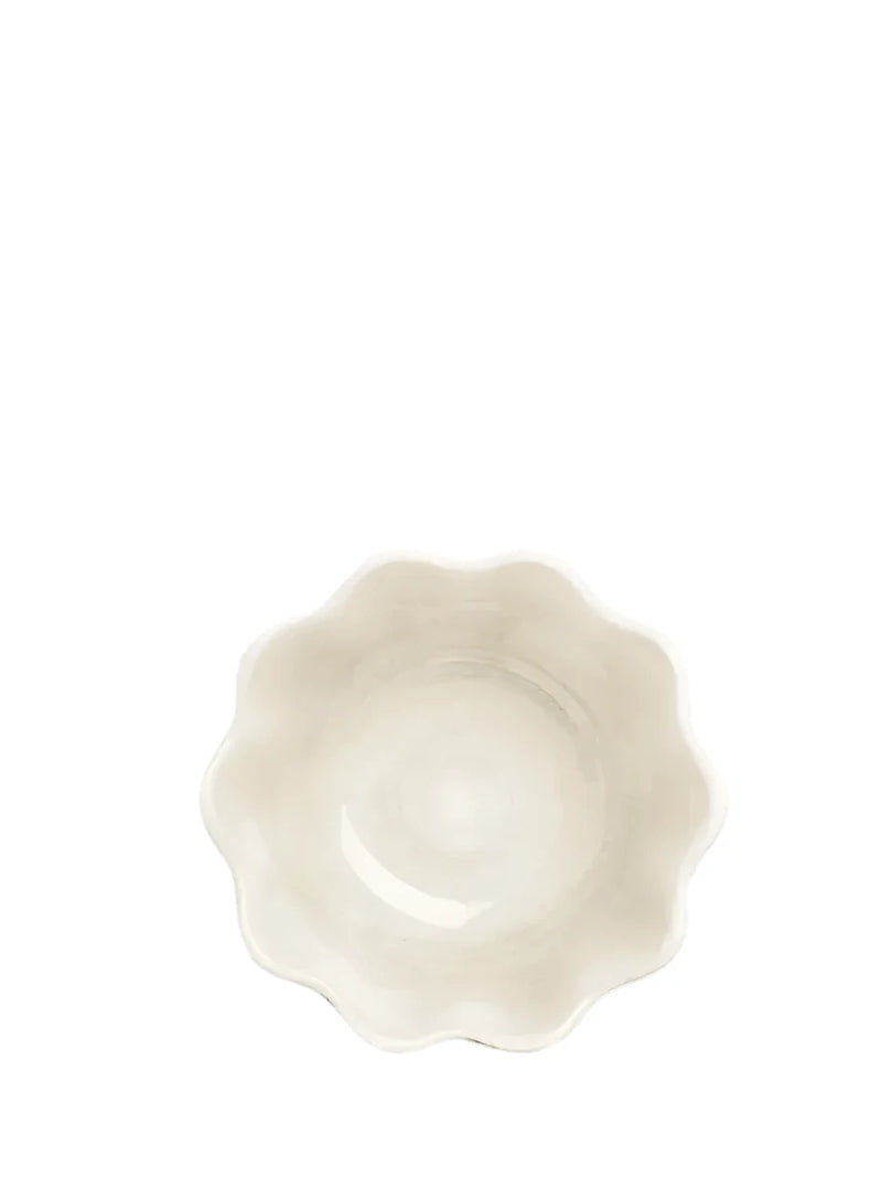Oyster small bowl, sand (13 cm)