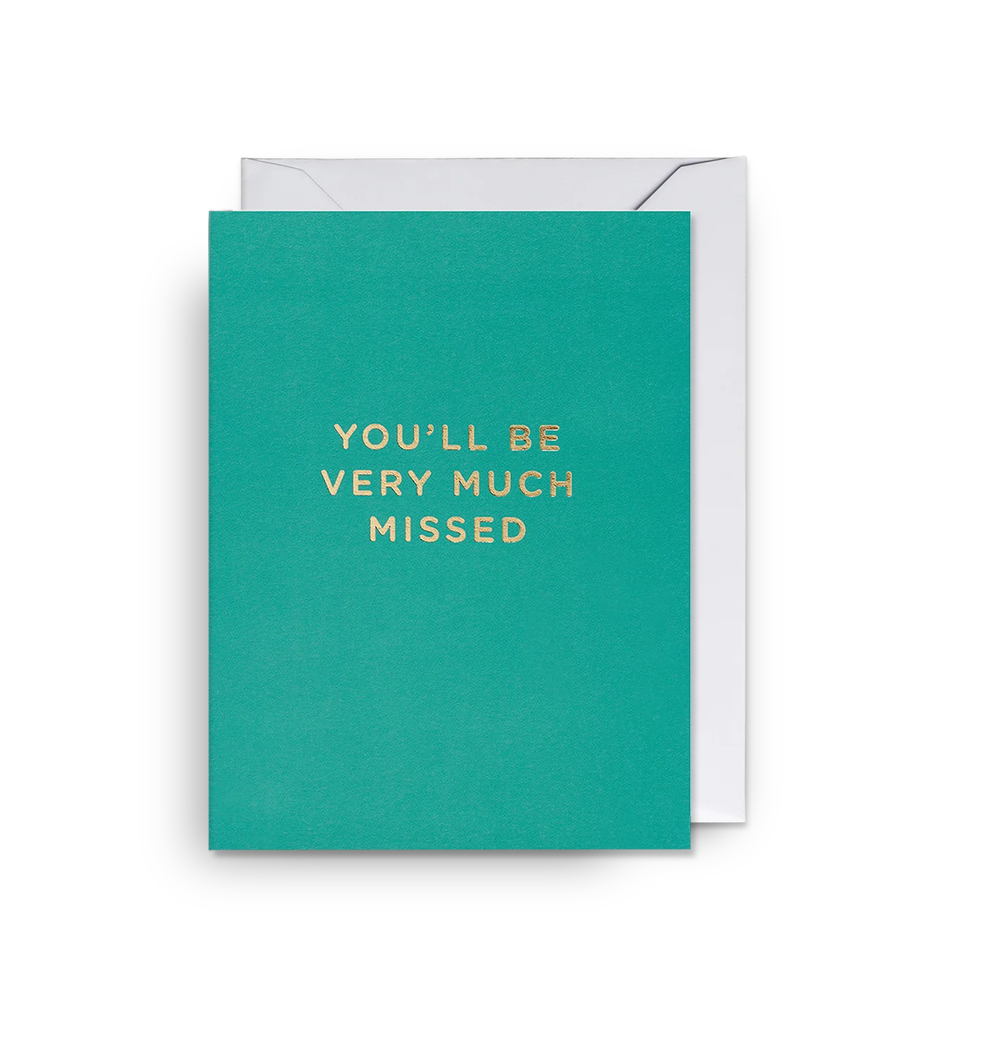 You’ll Be Very Much Missed Farewell Mini Card