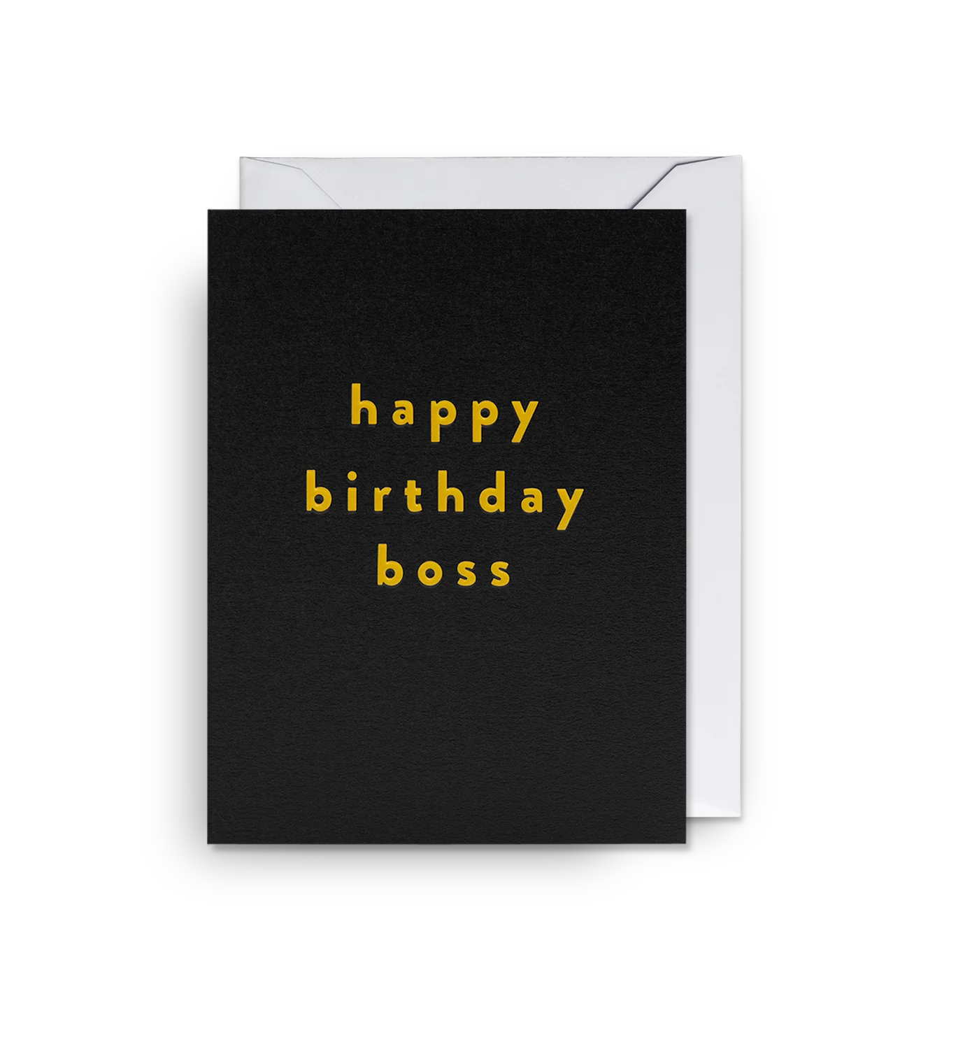 Happy Birthday Boss Birthday Mini Card
