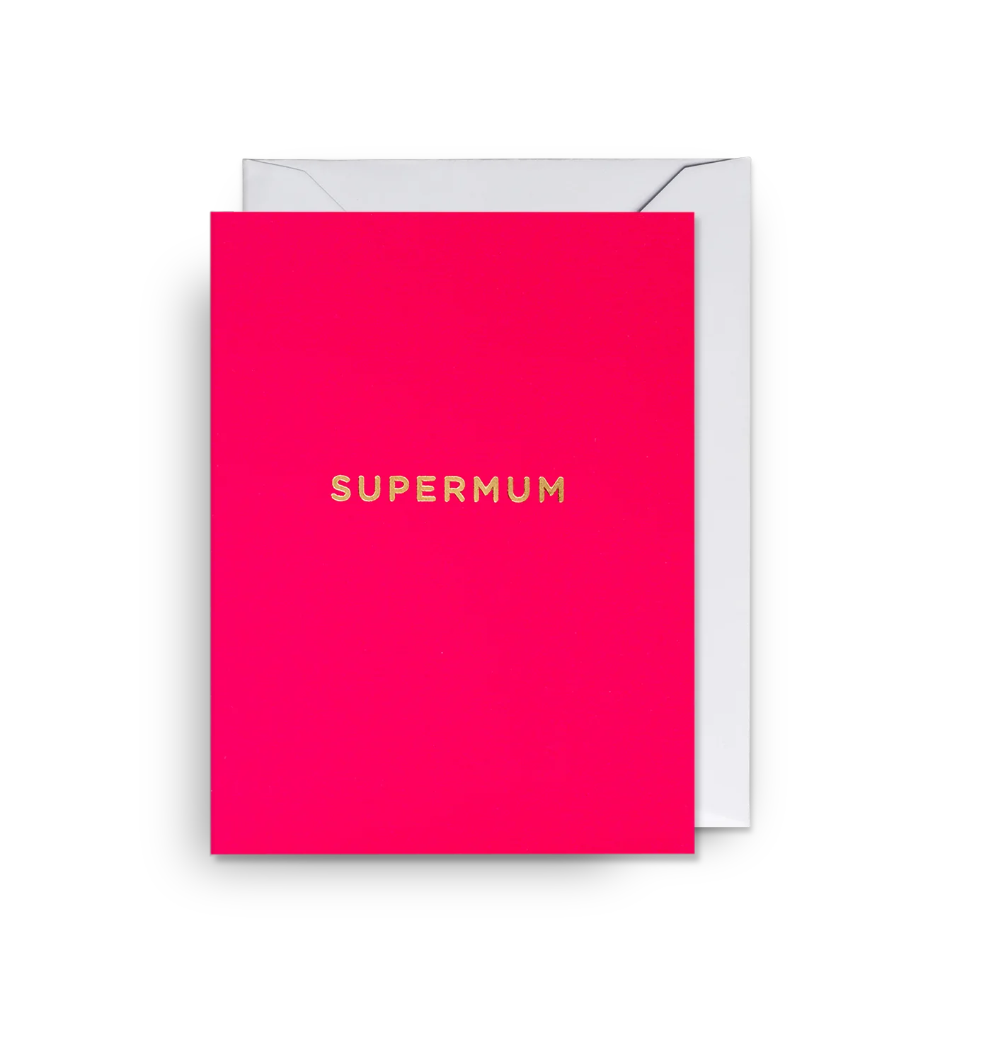 Supermum Hot Pink Mini Card