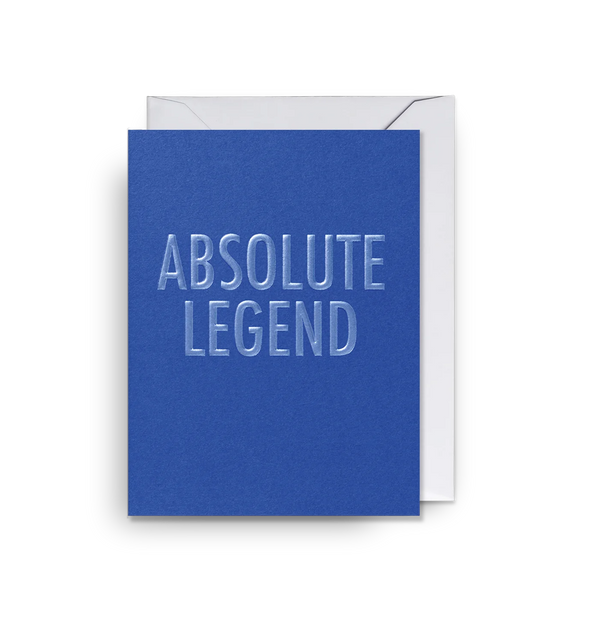Absolute Legend Mini love & friendship card card