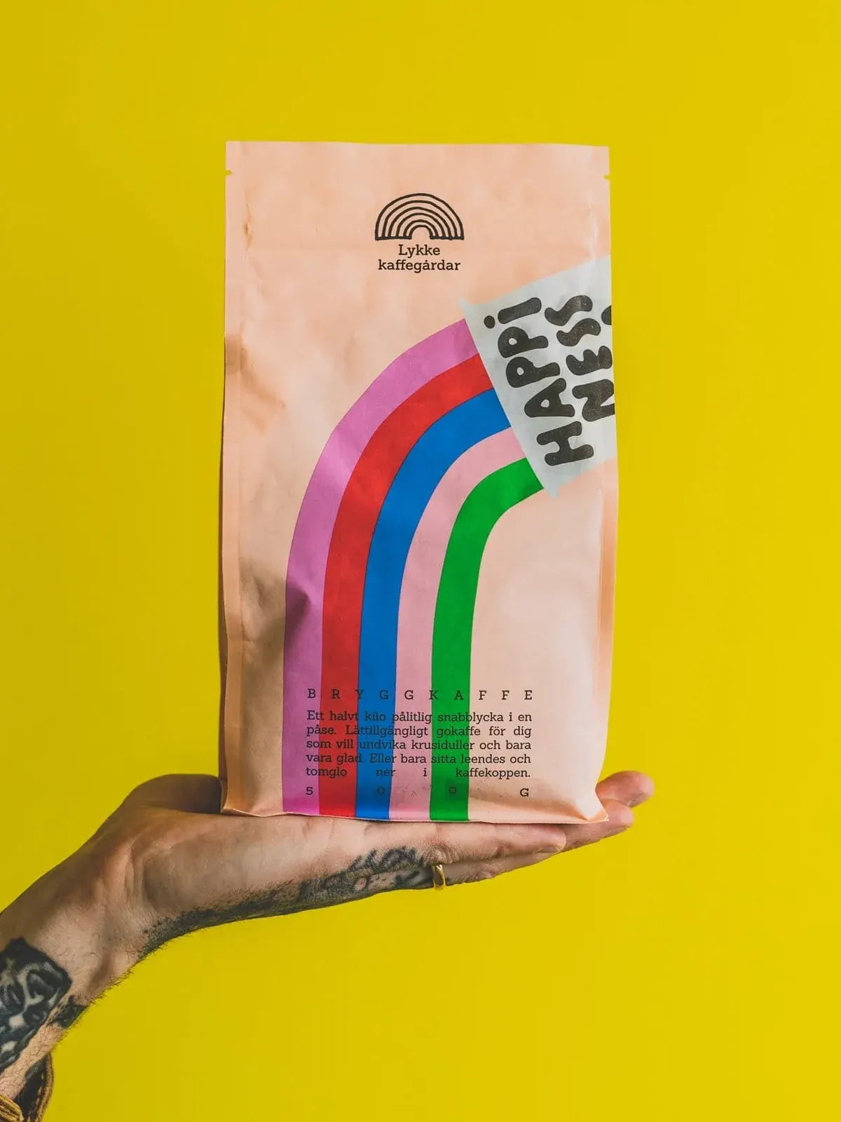 Happiness coffee, ground (500g)