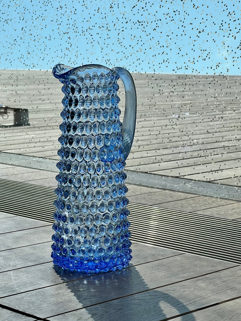 Eiffel Hobnail Jug (1 L), Light Blue