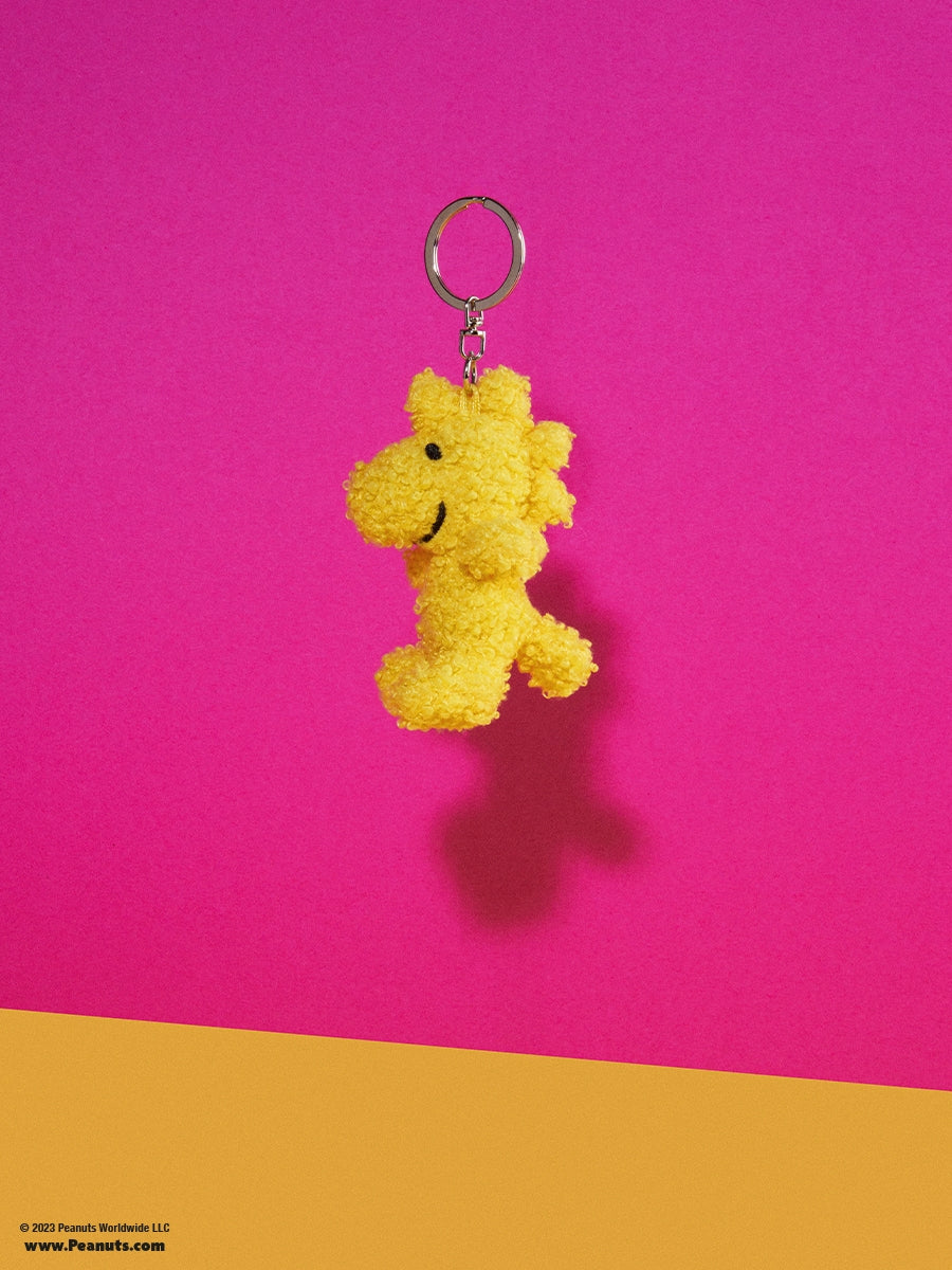 Woodstock keychain ECO Tiny Teddy, yellow