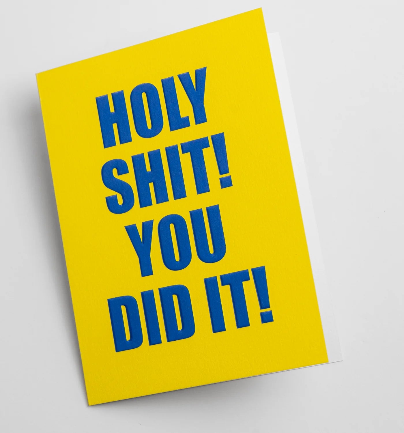 Holy Shit! You Did It! all occasion celebration card by Cozy