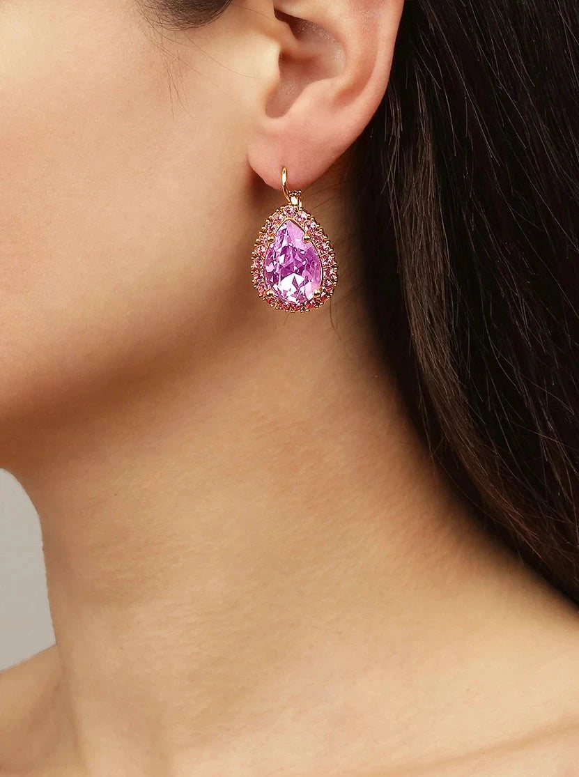 Fiora earrings, SG LIGHT ROSE