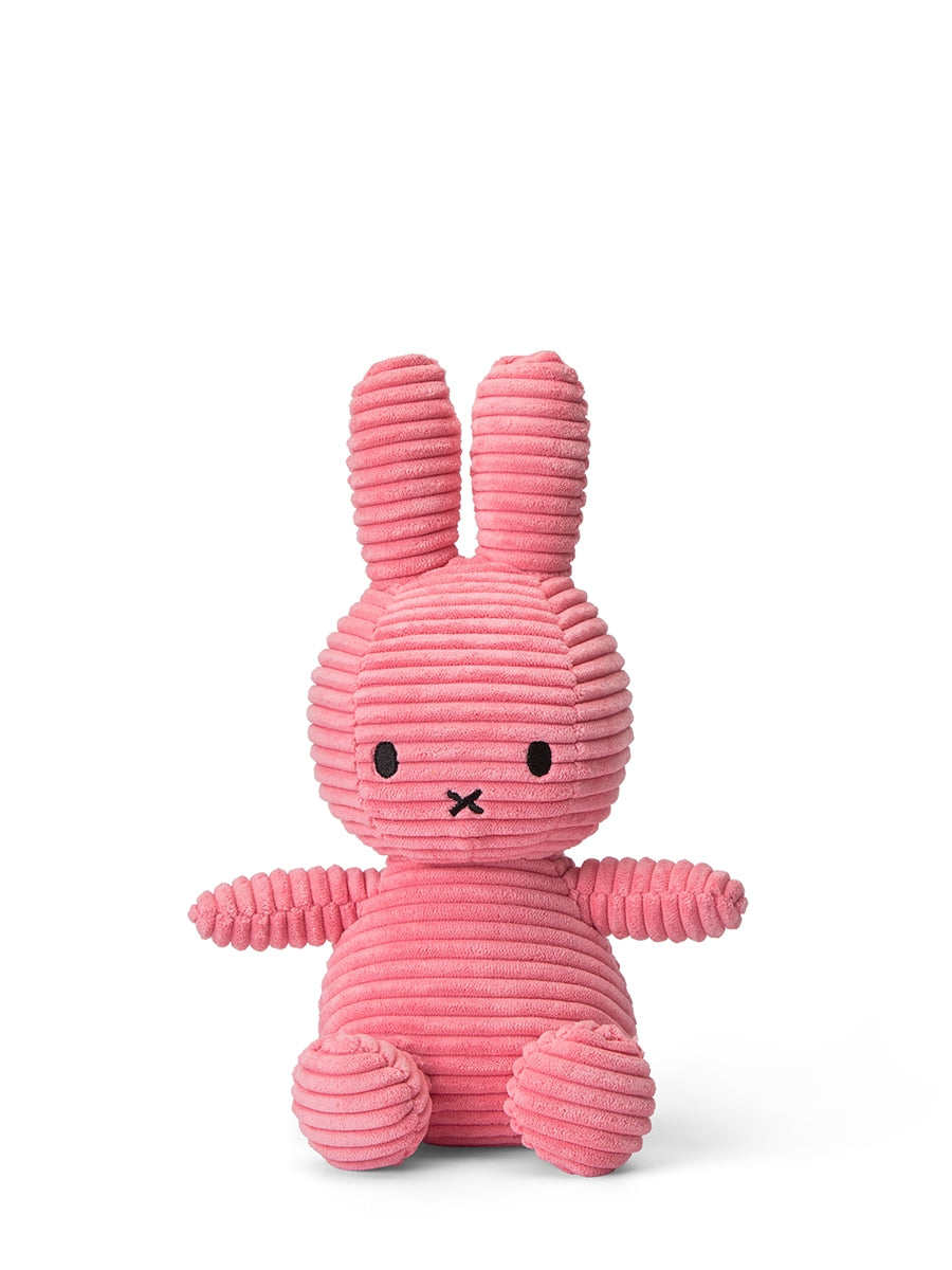 Miffy ECO corduroy, Bubblegum (23 cm)