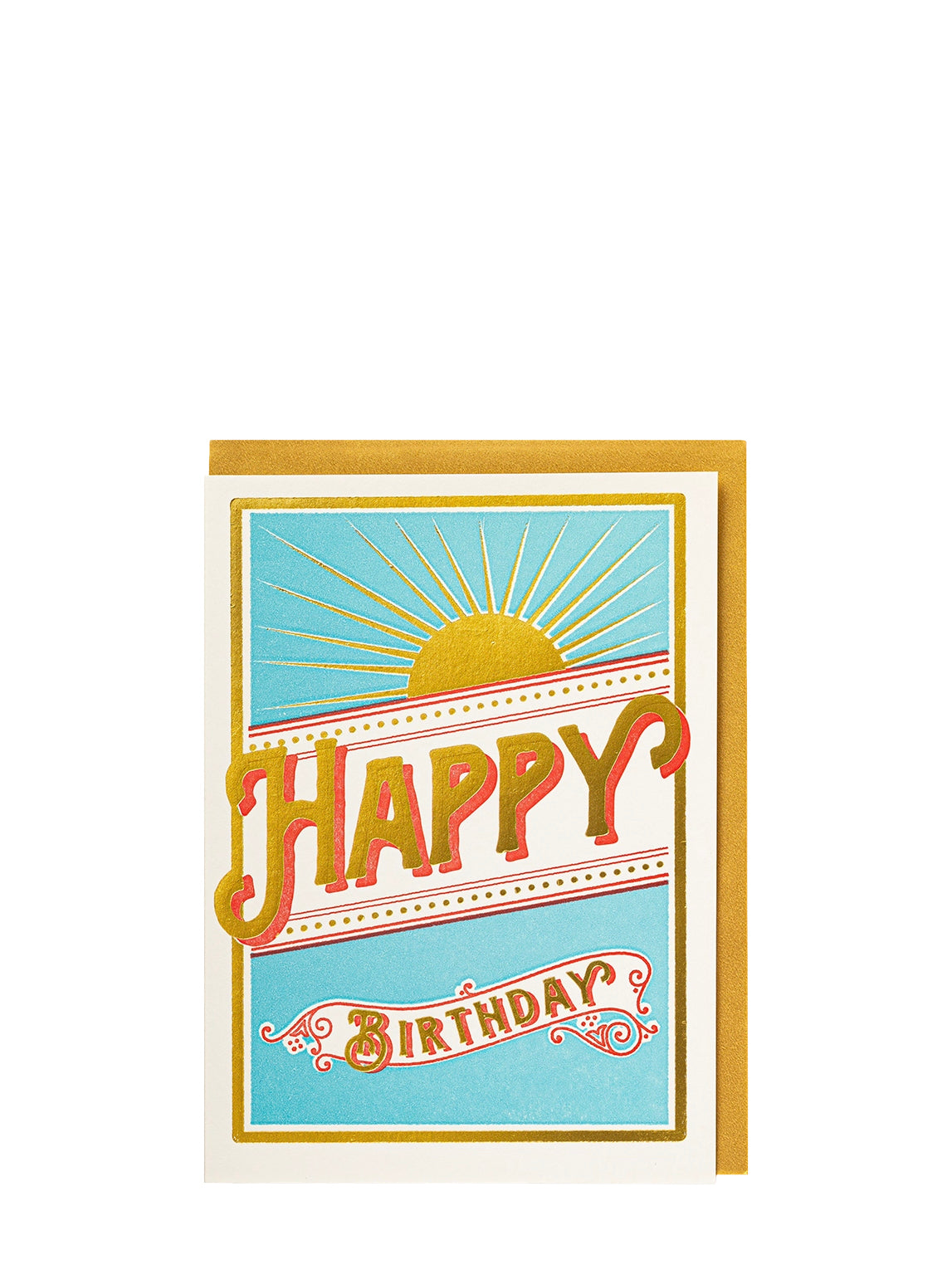 Sunshine large birthday card