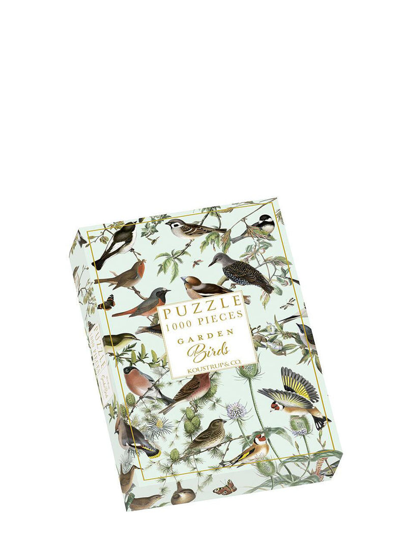 Garden birds puzzle, 1000 pieces