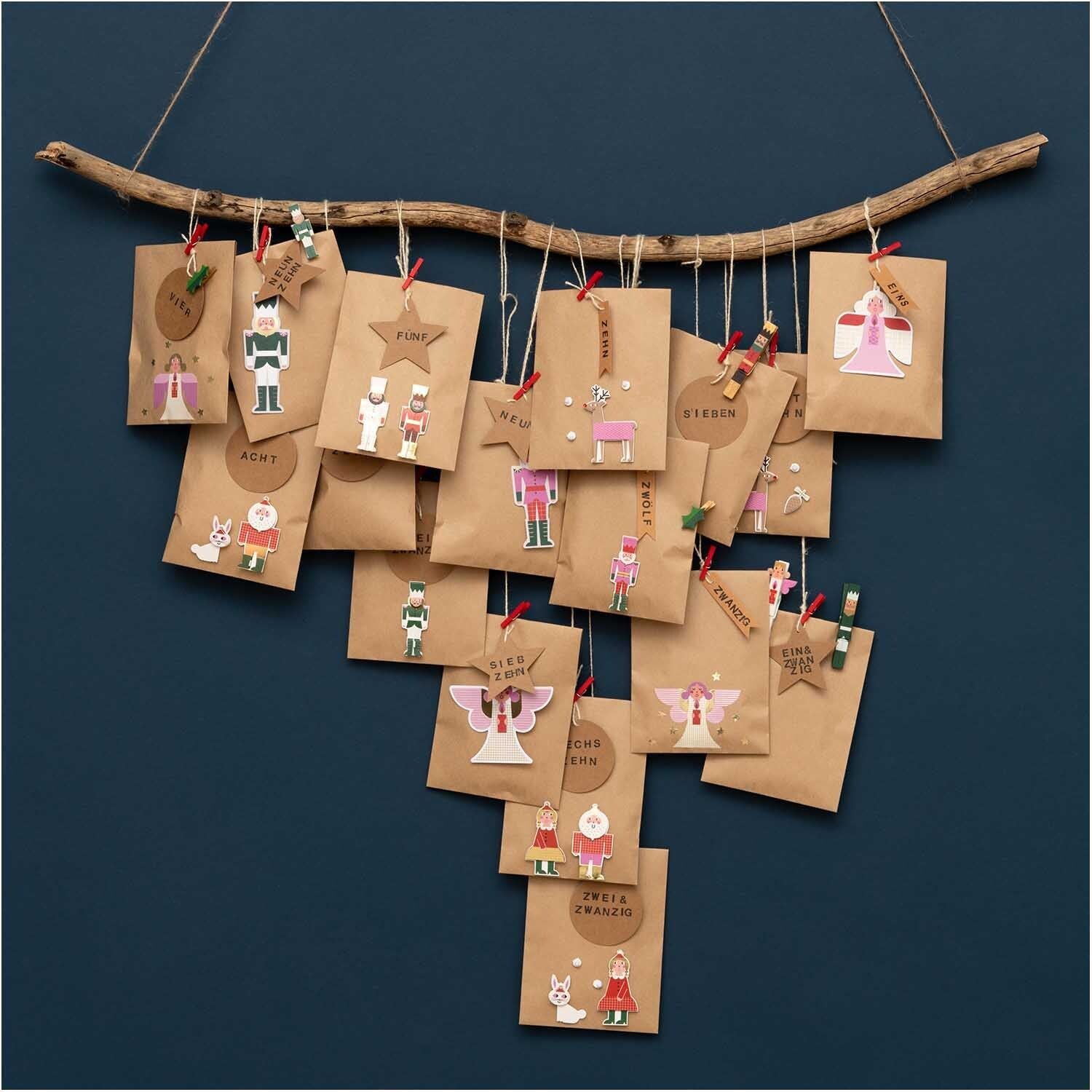 3d stickers, santa fsc mix