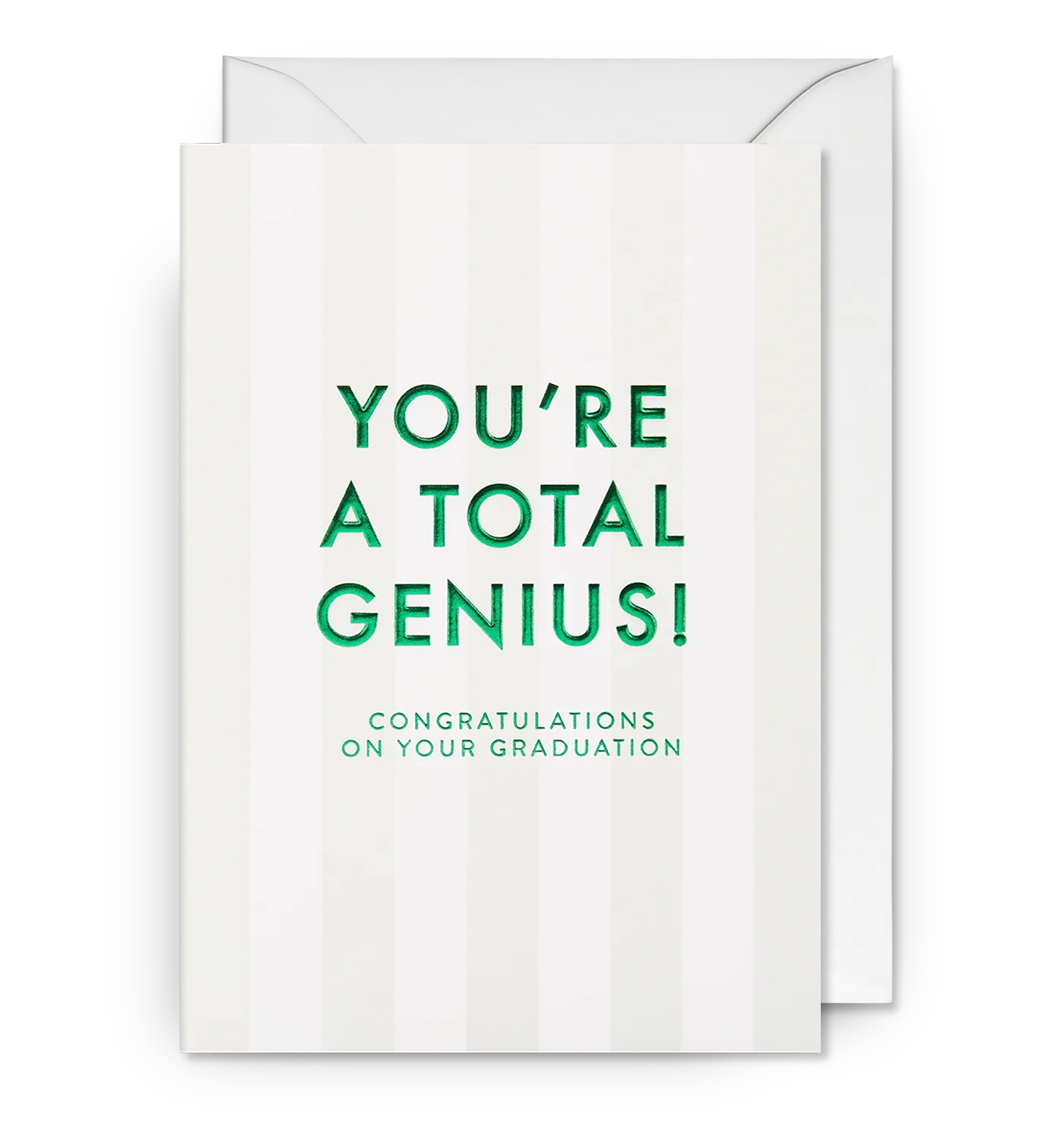 You're a Total Genius Graduation Card