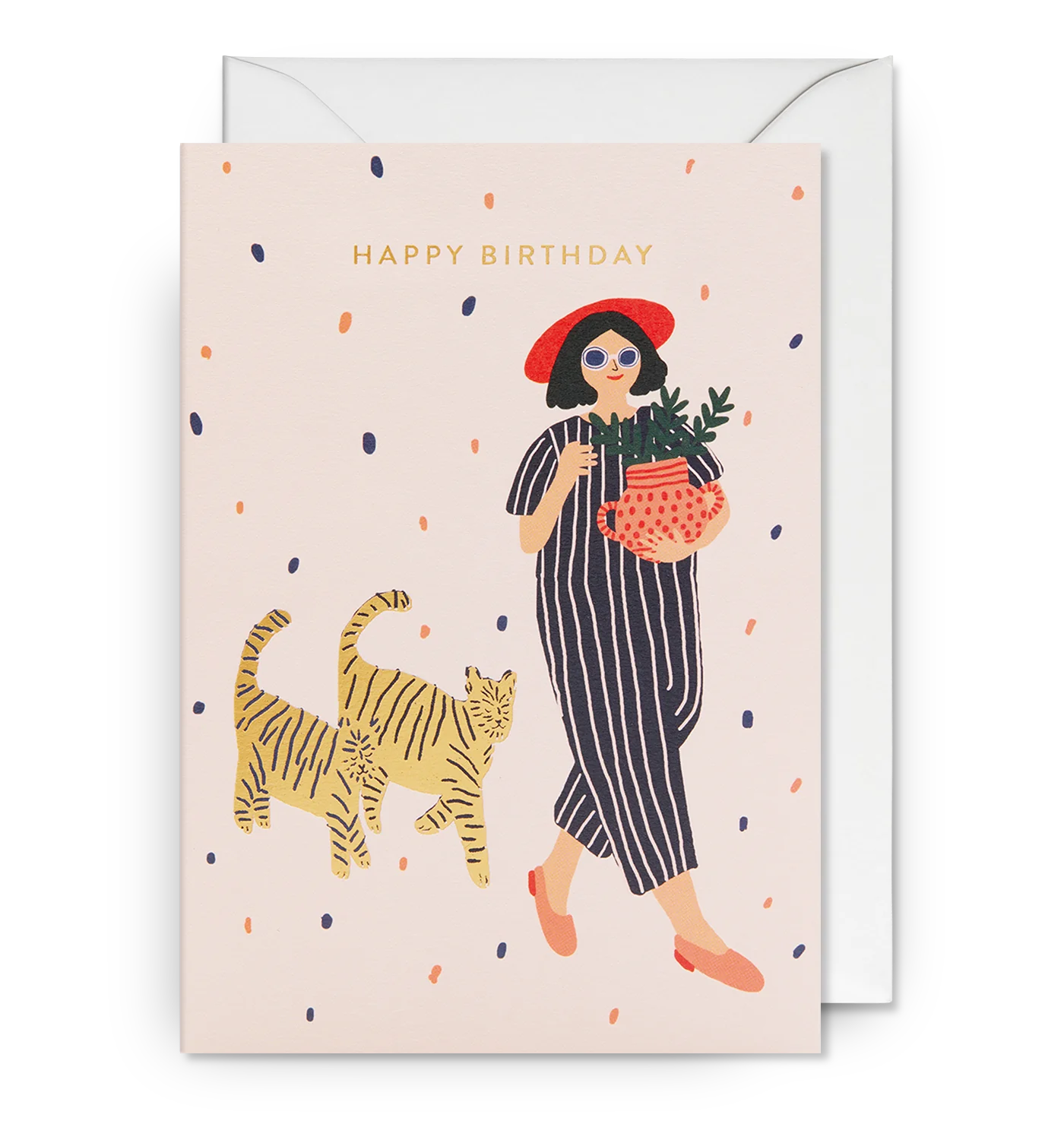 Happy Birthday Cats Birthday Card