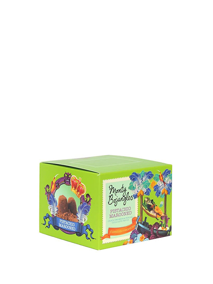 Pistachio Marooned - Macaroon & Pistachio Flavoured Chocolatey Truffles (100g)