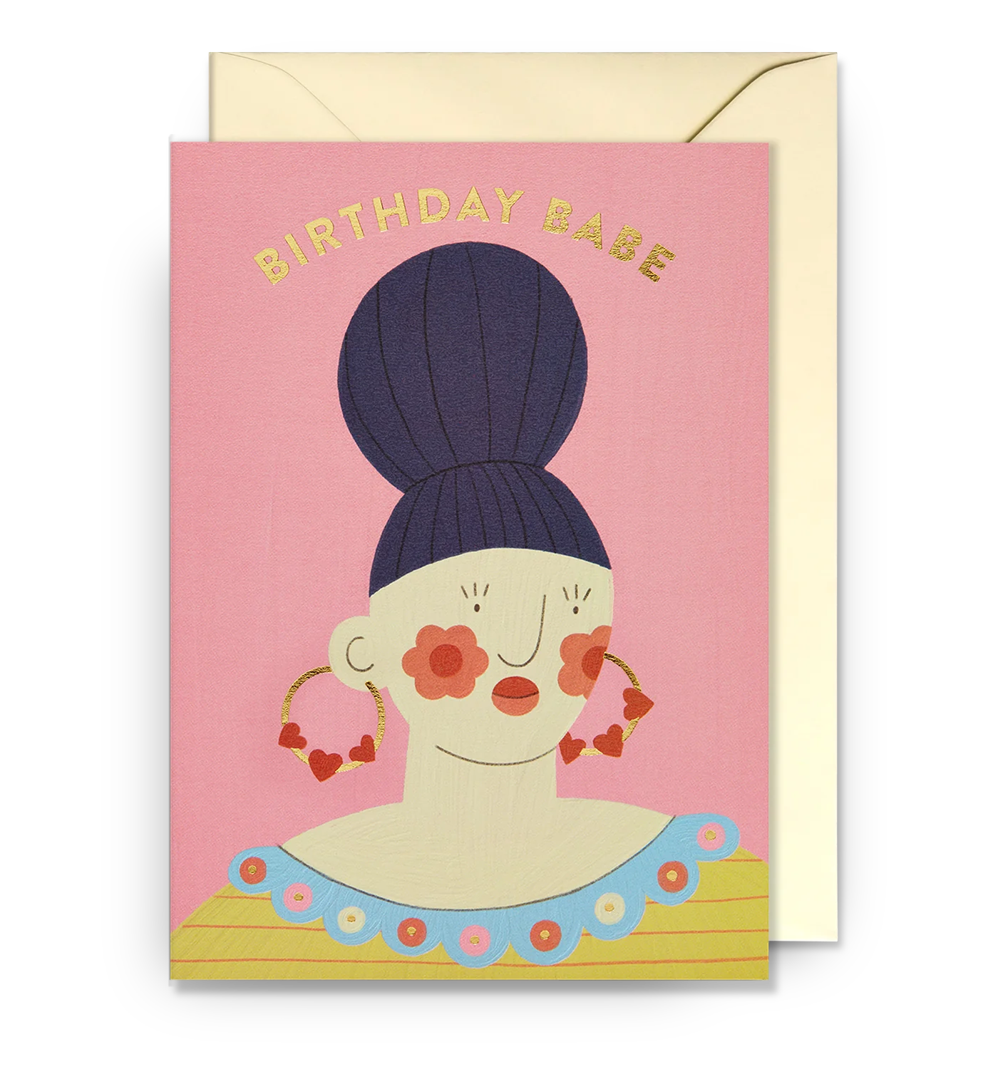 Birthday Babe Birthday Card by Molly Egan