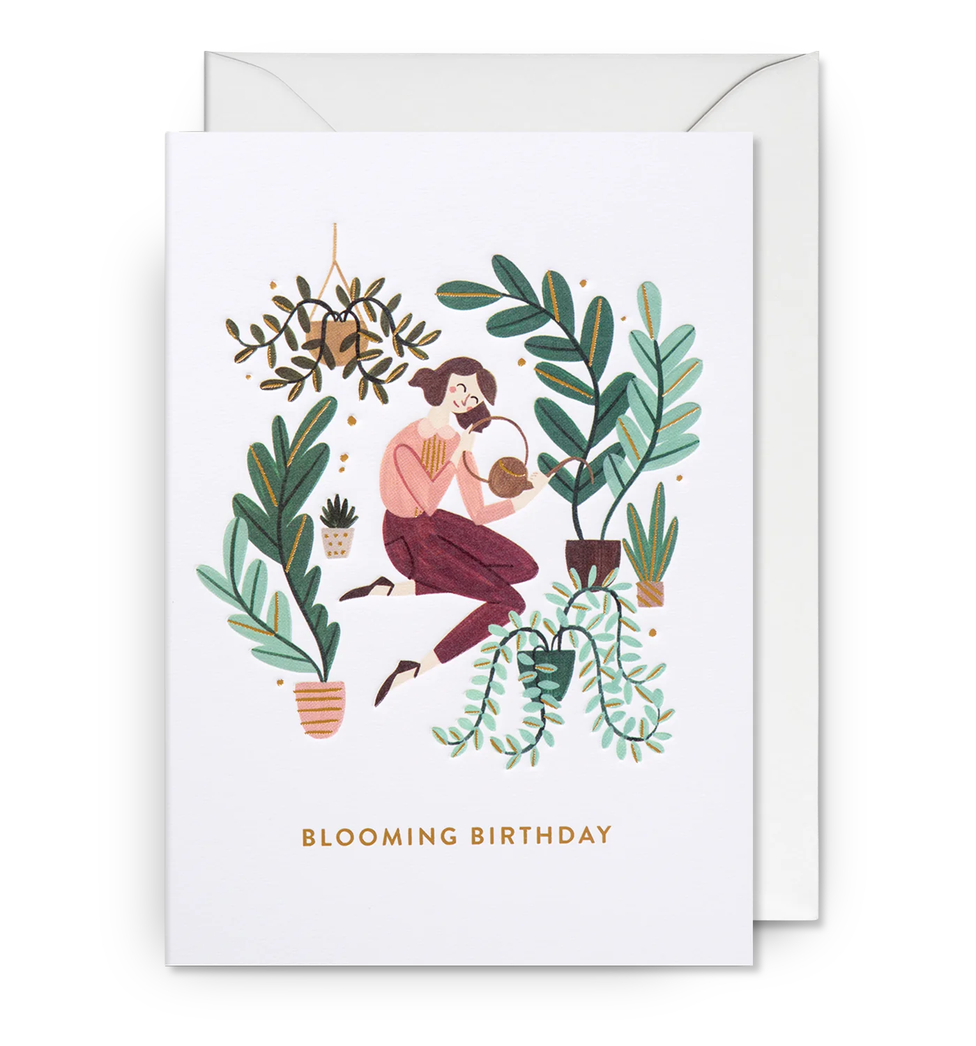 Blooming Birthday Illustrated Birthday Card