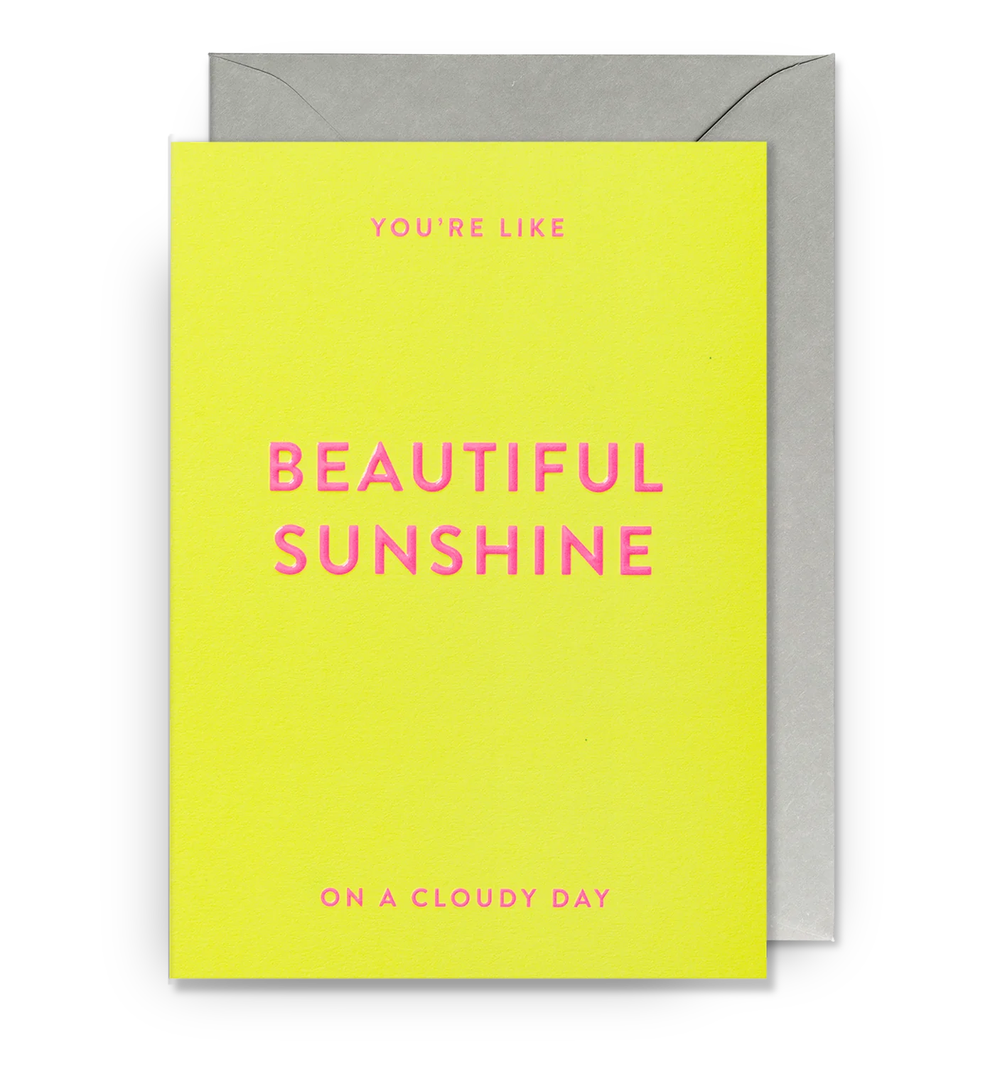 Beautiful Sunshine Love Card