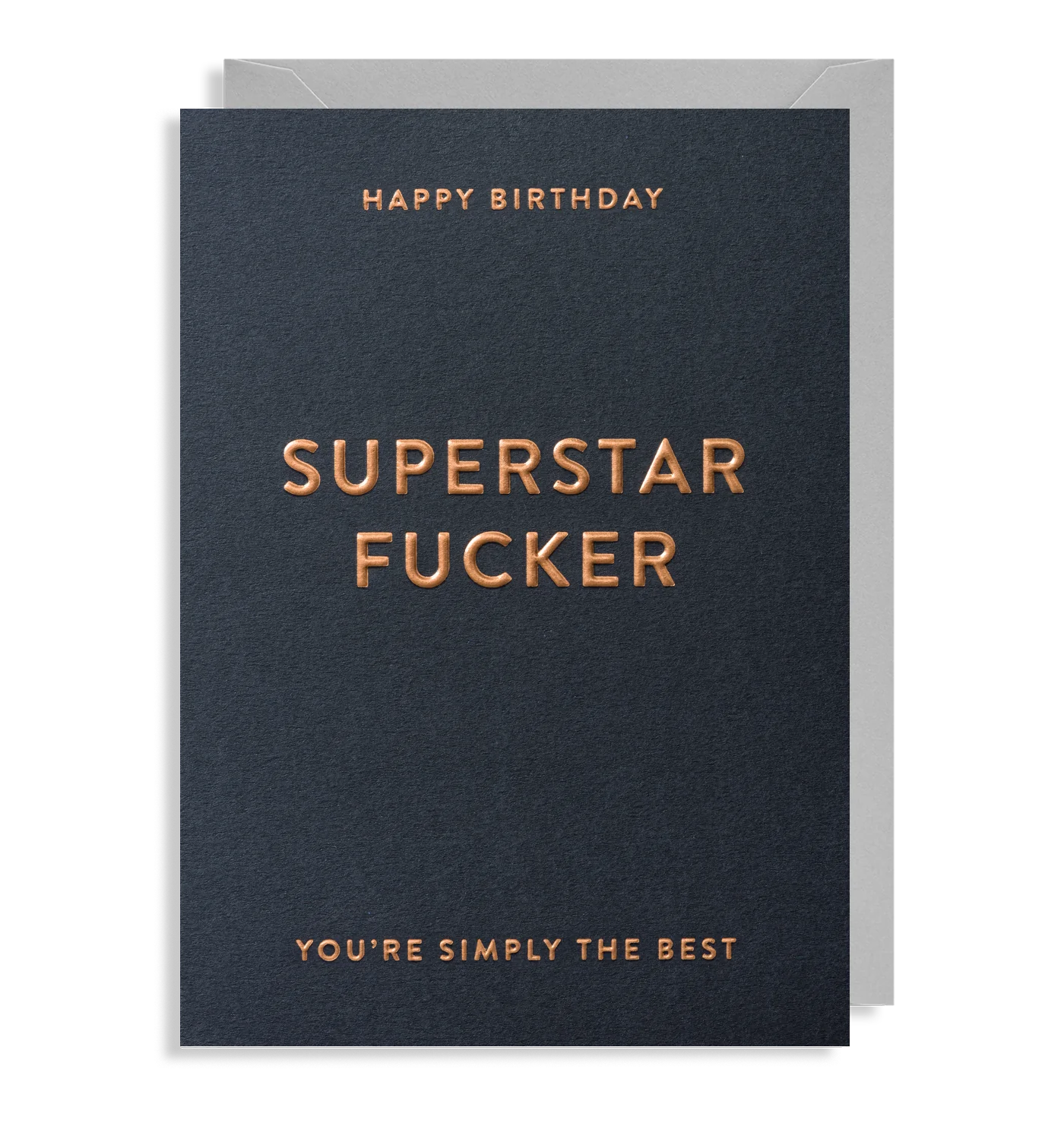 Superstar Fucker Birthday Card