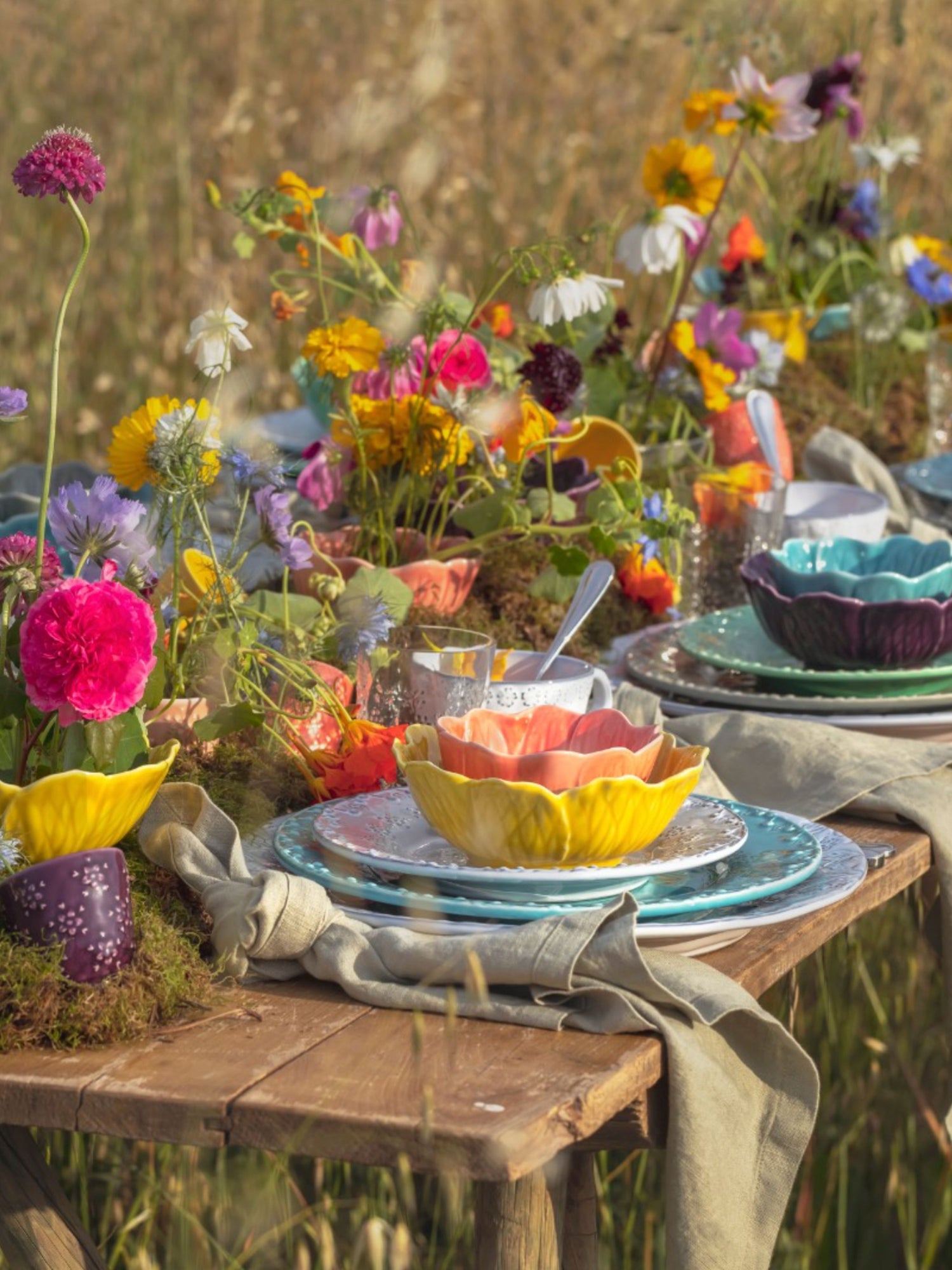 Large Flora bowl, 6 colours