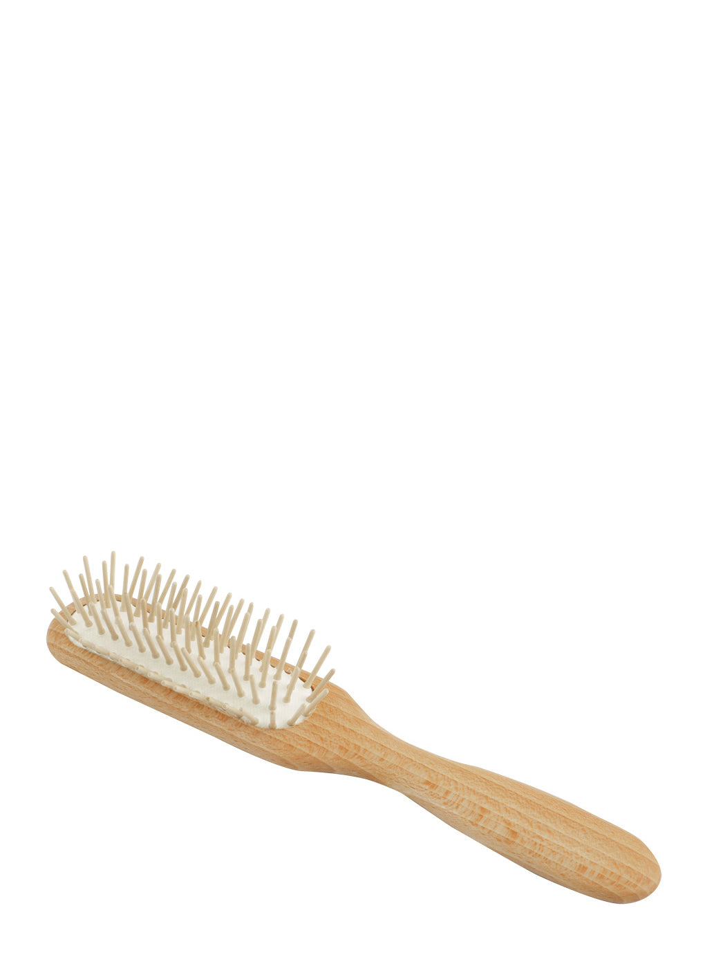 Wooden hairbrush, longish