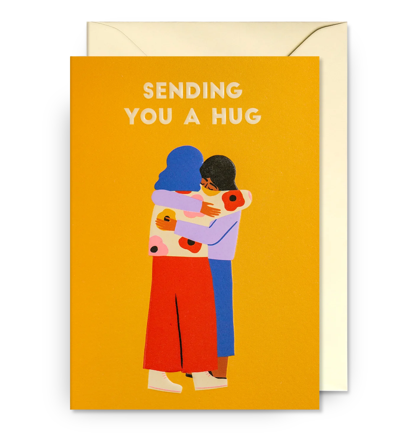 Sending You a Hug Card by Naomi Wilkinson