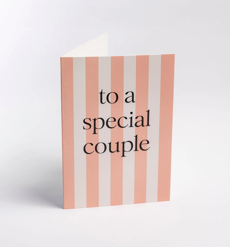 To A Special Couple wedding card