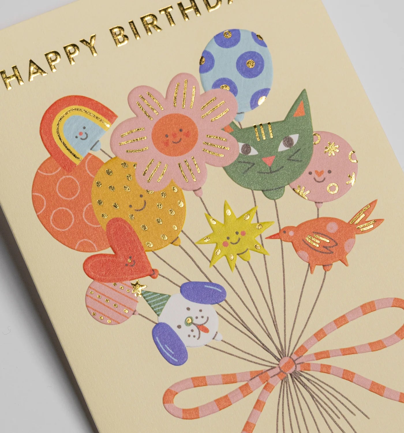 Happy Birthday Balloons, birthday card