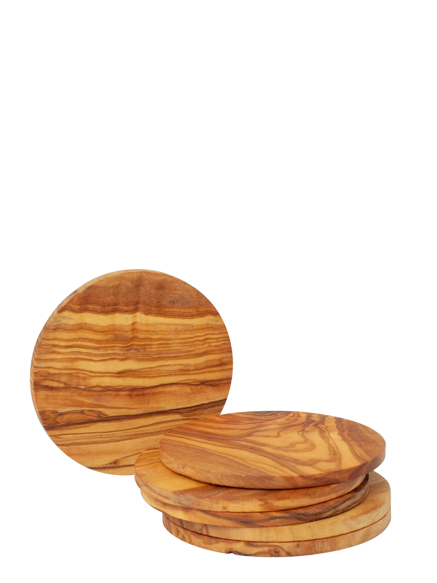 Round wooden coaster (1 pcs)
