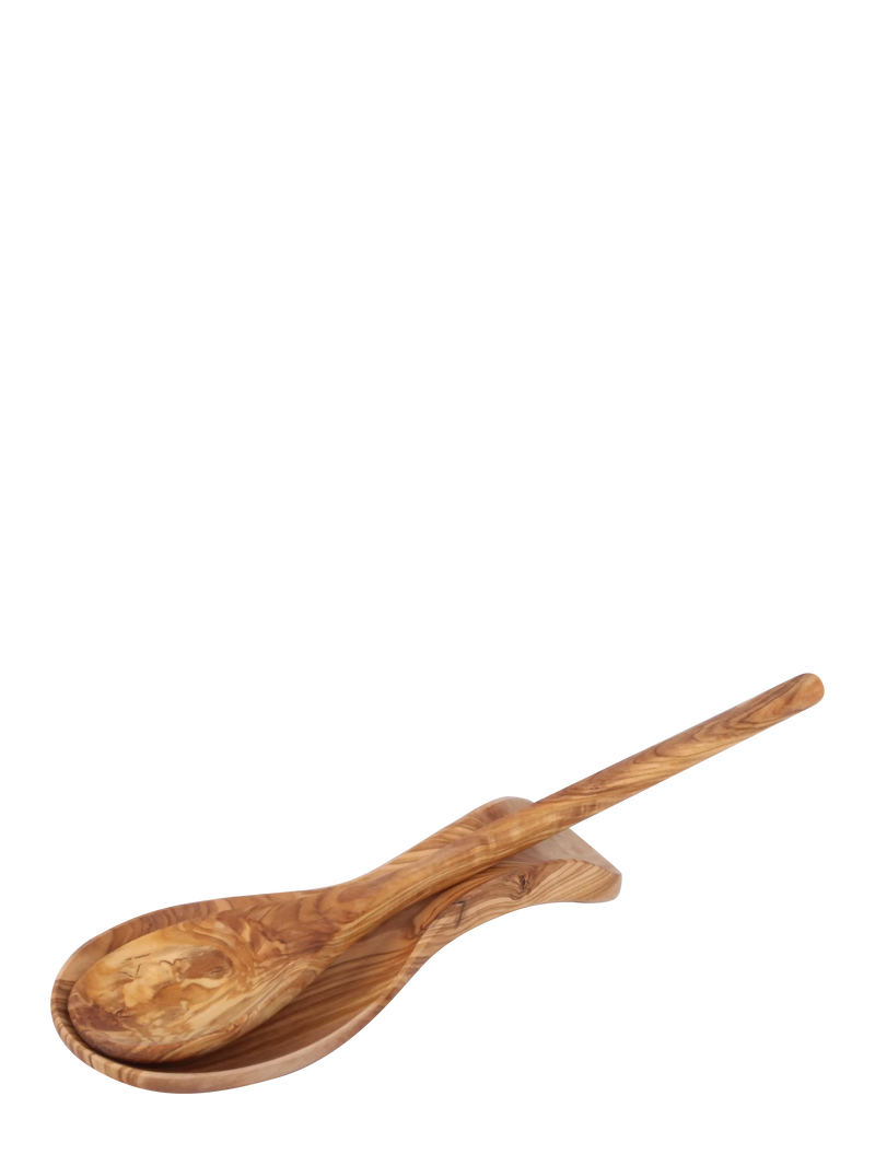 Spoon rest, olive wood