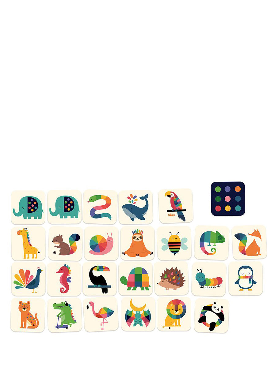 Animals memory game - Andy Westface