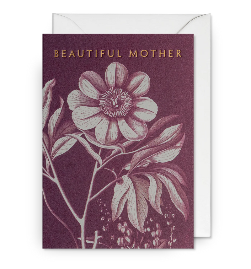 Beautiful dahlia Mother's Day card by Kelly Hyatt