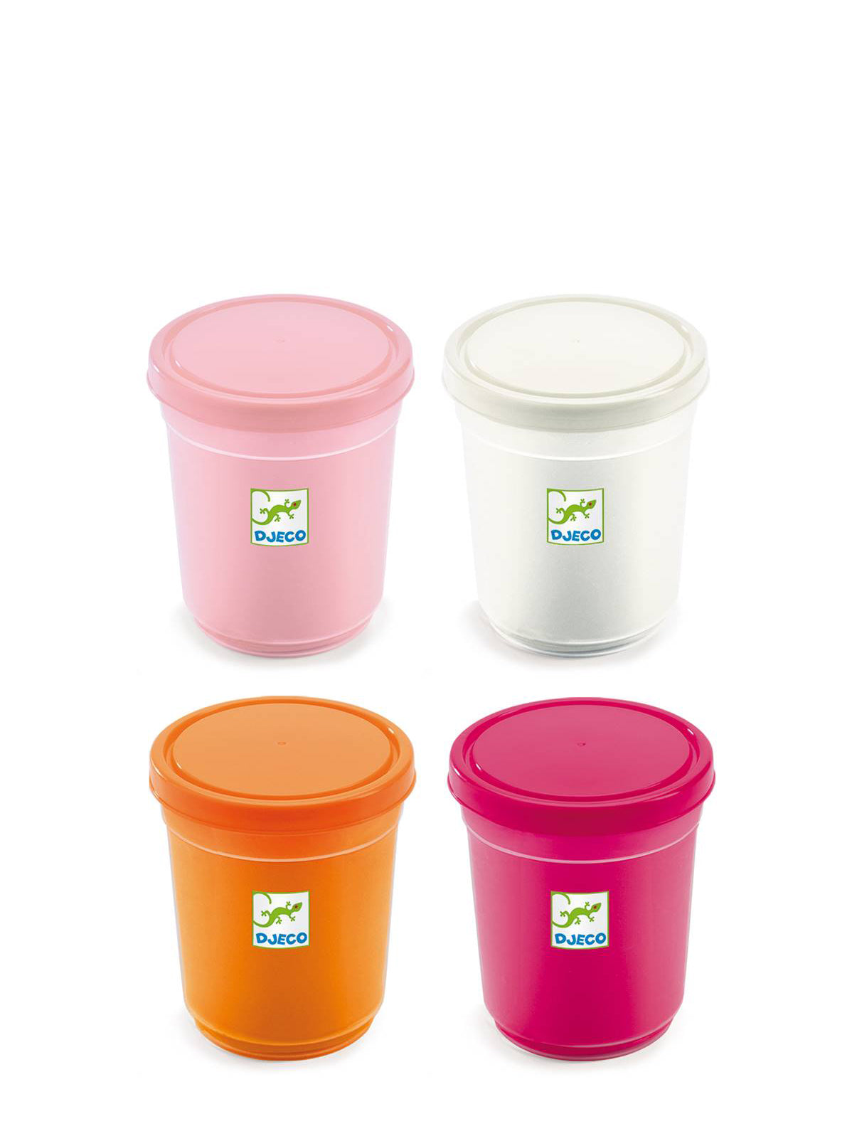 Play dough in sweet colours, 4pcs