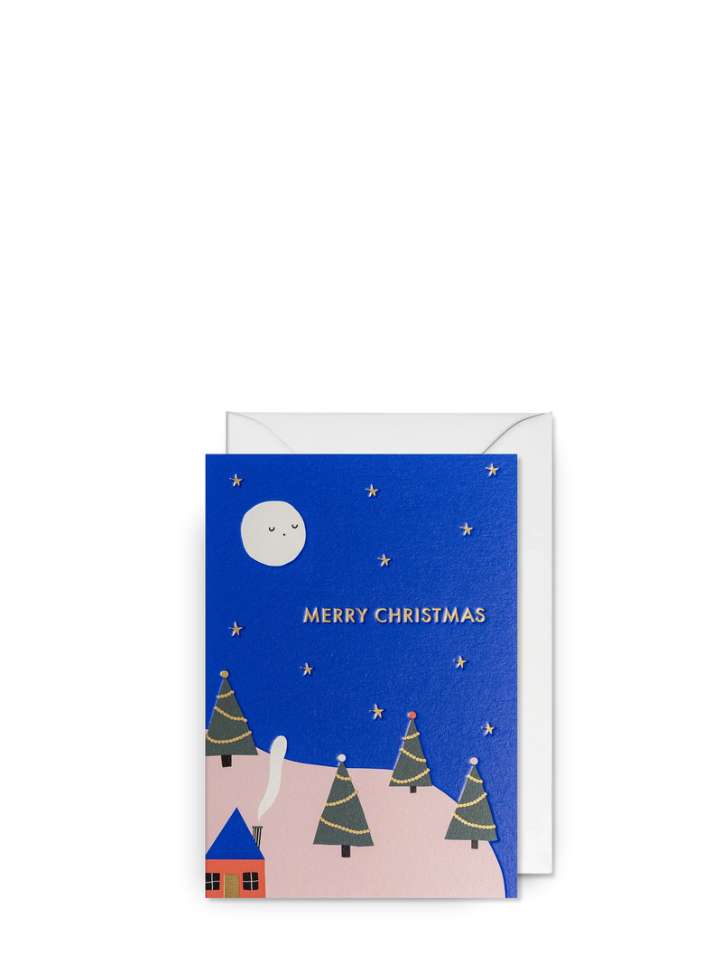 Illustrative Winter Scene Christmas card