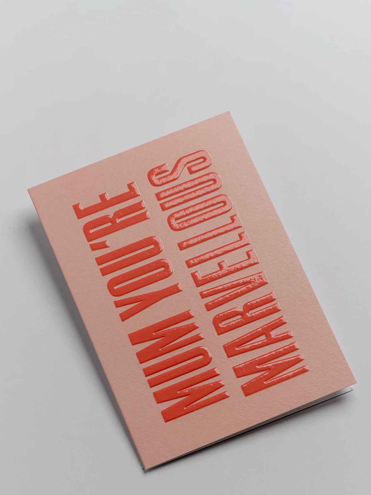 Mum You're Marvellous, Mother's day card by Postco