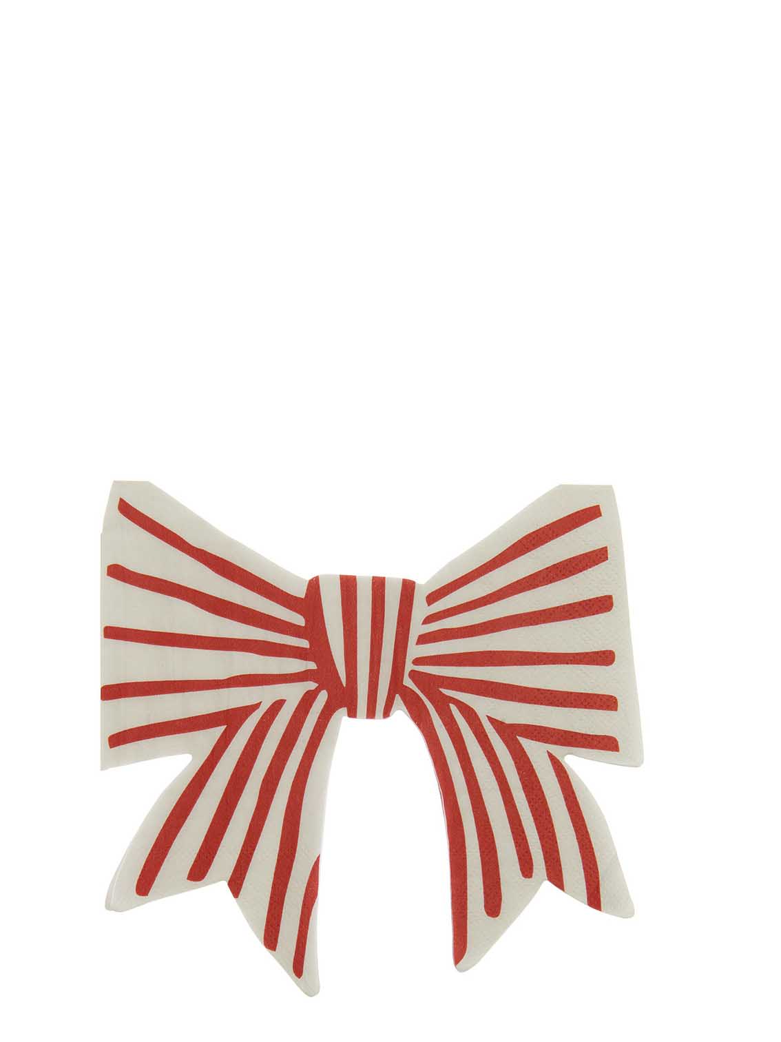 Napkin bow, stripes, fsc mix