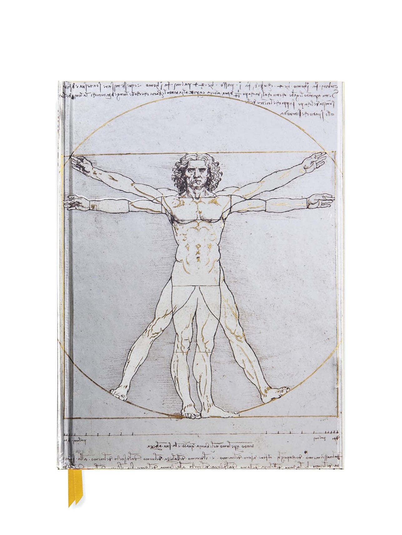 Sketchbook Leonardo Da Vinci's Vitruvian Man (A4)
