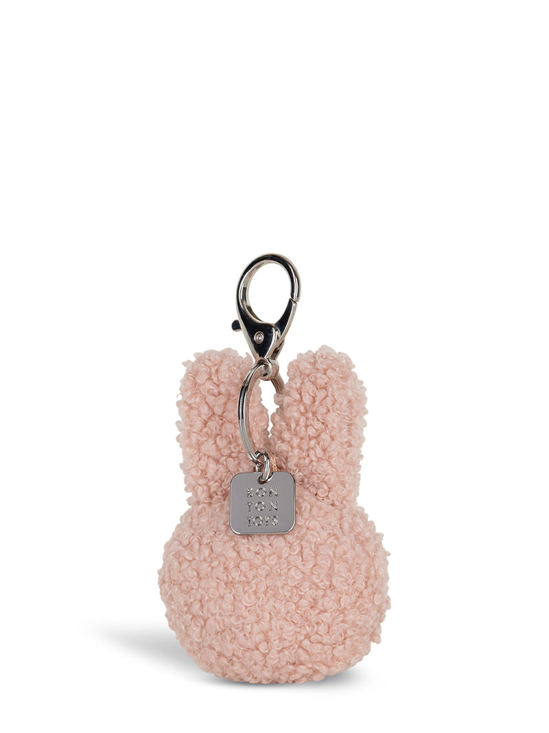 Miffy Flat ECO tiny teddy keychain, pink (10 cm)