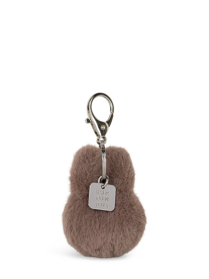 Miffy ECO fuzzy keychain, taupe (8 cm)