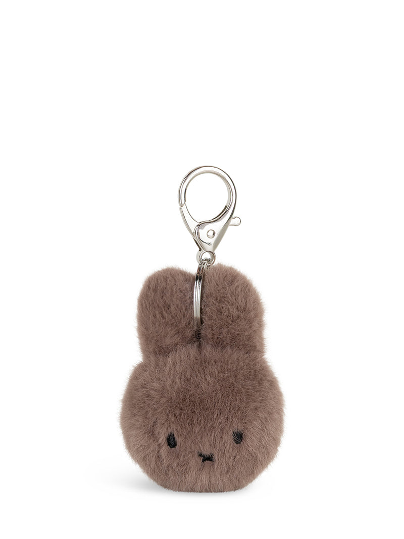 Miffy ECO fuzzy keychain, taupe (8 cm)