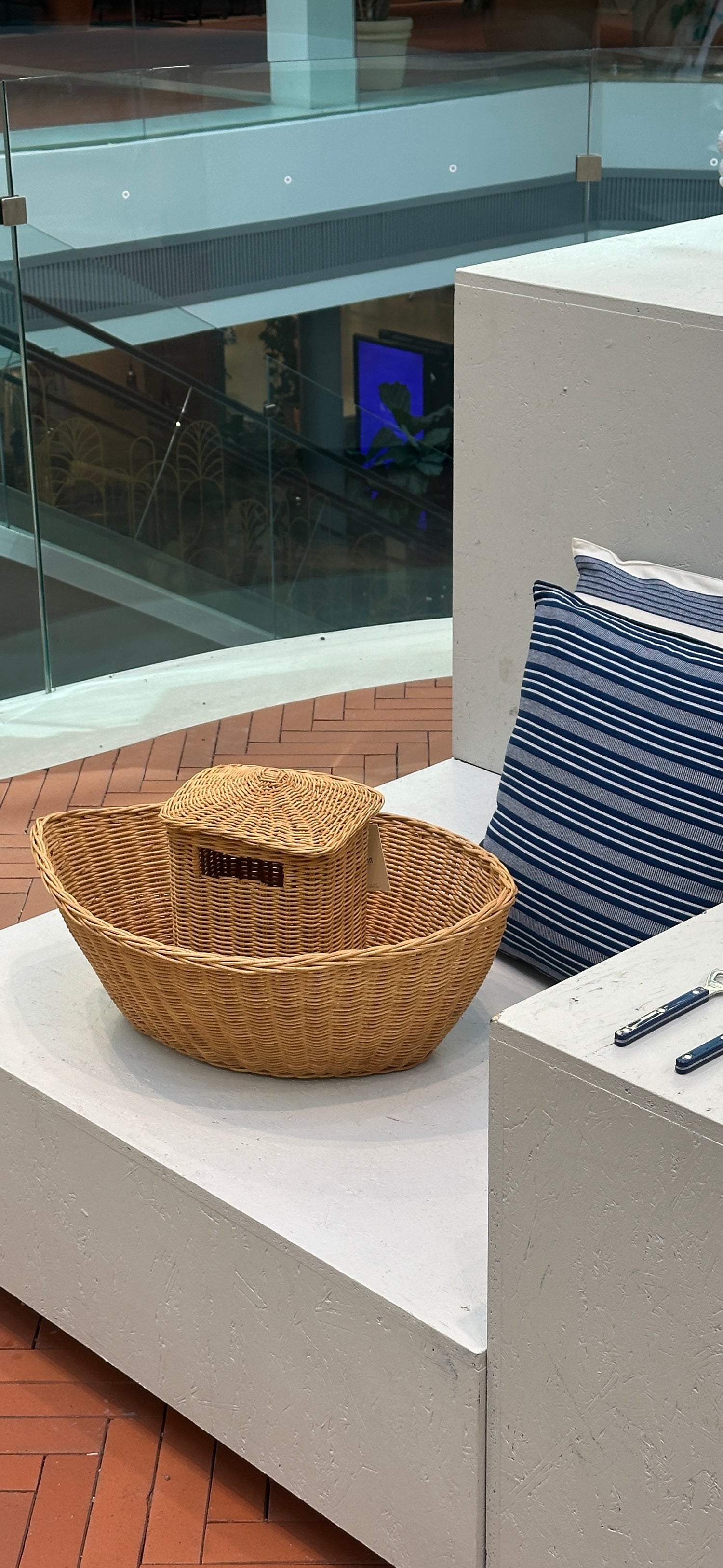 Braided ark basket