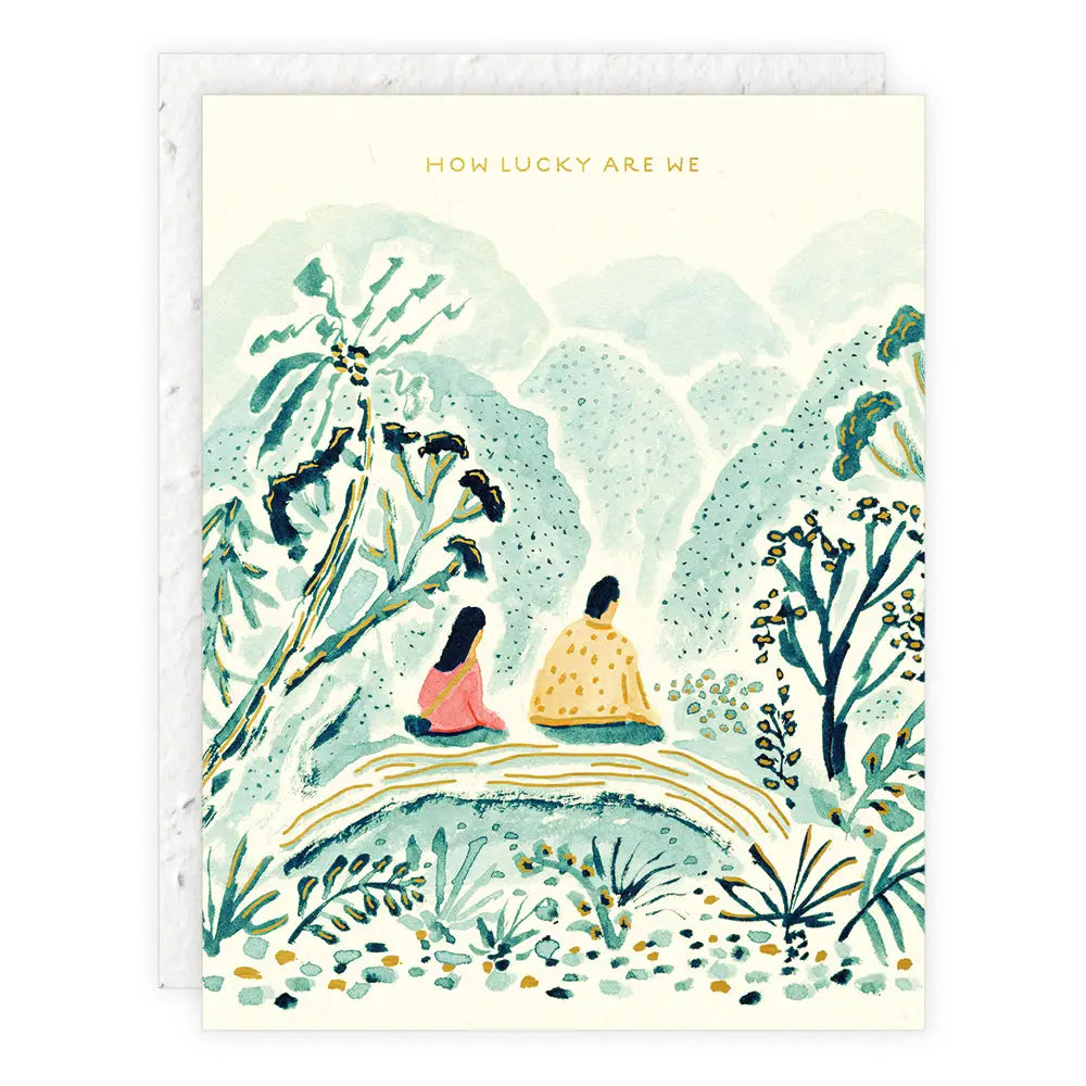 Lucky - Love Card with plantable envelope