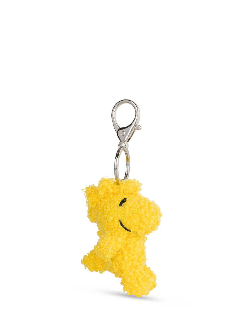 Woodstock ECO tiny teddy keychain, yellow (7 cm)